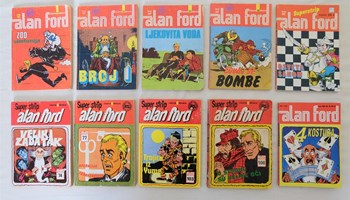 Alan Ford - Serija iz Ex-YU- 10 kom