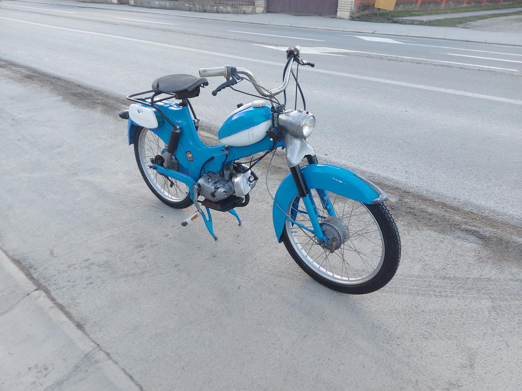 Tomos Colibri 03 [blue-white] 49ccm, 2T, 1958.god. #1150€ | INDEX OGLASI