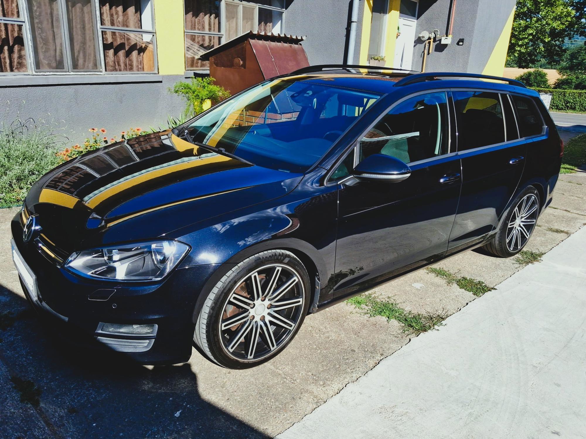 VW Golf 7 1.6tdi. reg 7/2027 aut.klima, i ostala oprema radi, zamjena ili otplata podizanje robe, fotografija 4