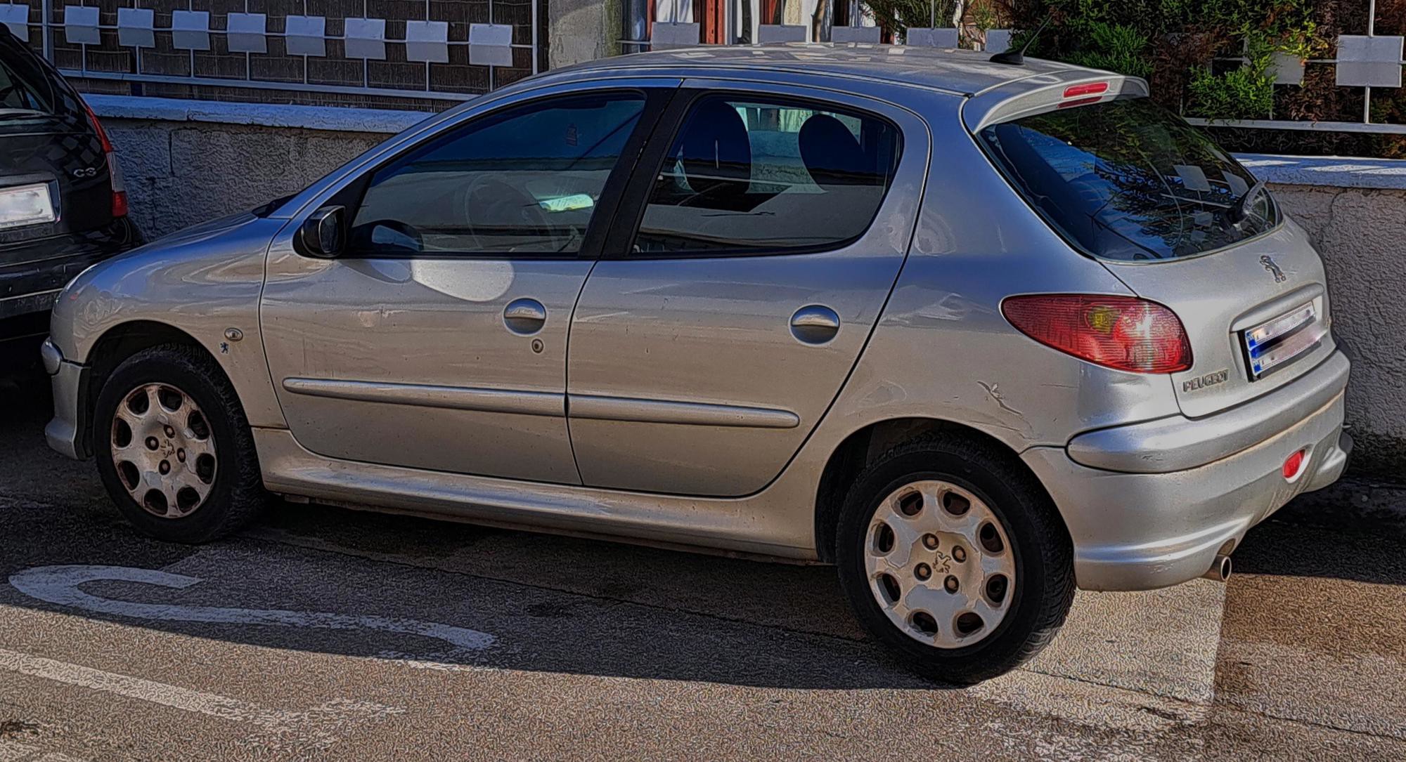 Peugeot 206, 2007. godište, registriran do 11/2026, pogled izvana - slika 1