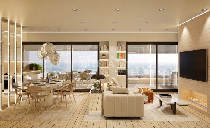 Luksuzan dvoetažni penthouse prvi red uz more sa otvorenim pogledom na more i Rovinj