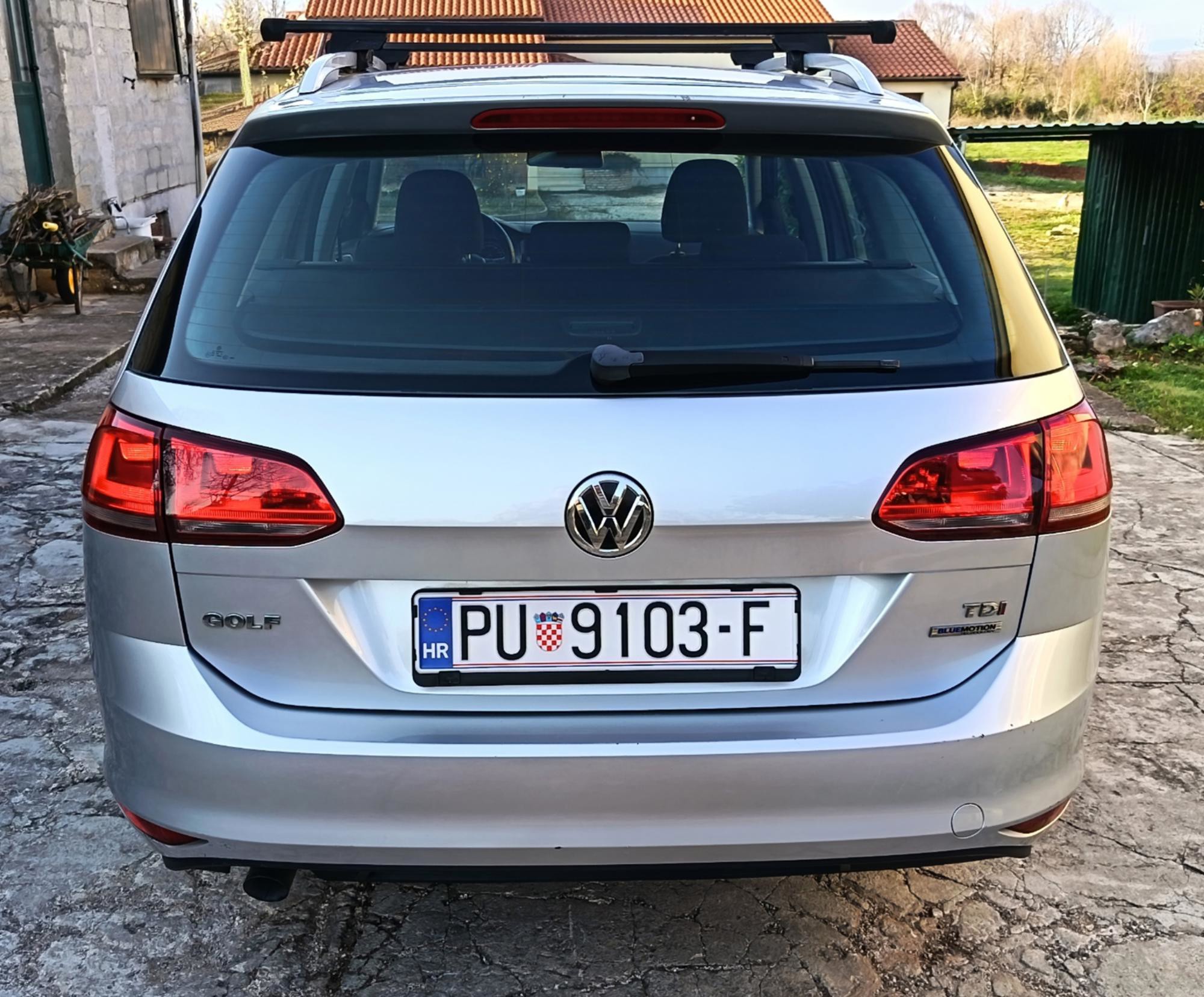 Golf 7 karavan, 1.6 TDI, reg do 06/2027, fotografija 4