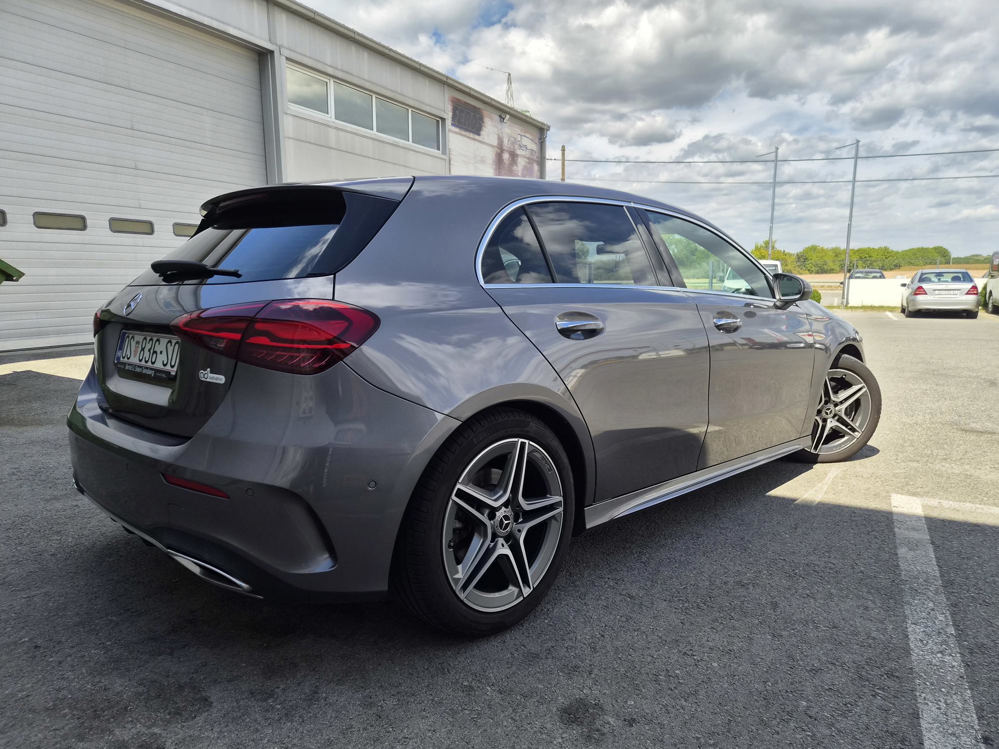 A klasa redizajn 2023g, 220d, 140kw, reg 4mj 2027g, nove zimske gume bridgestone , servisna, fotografija 3