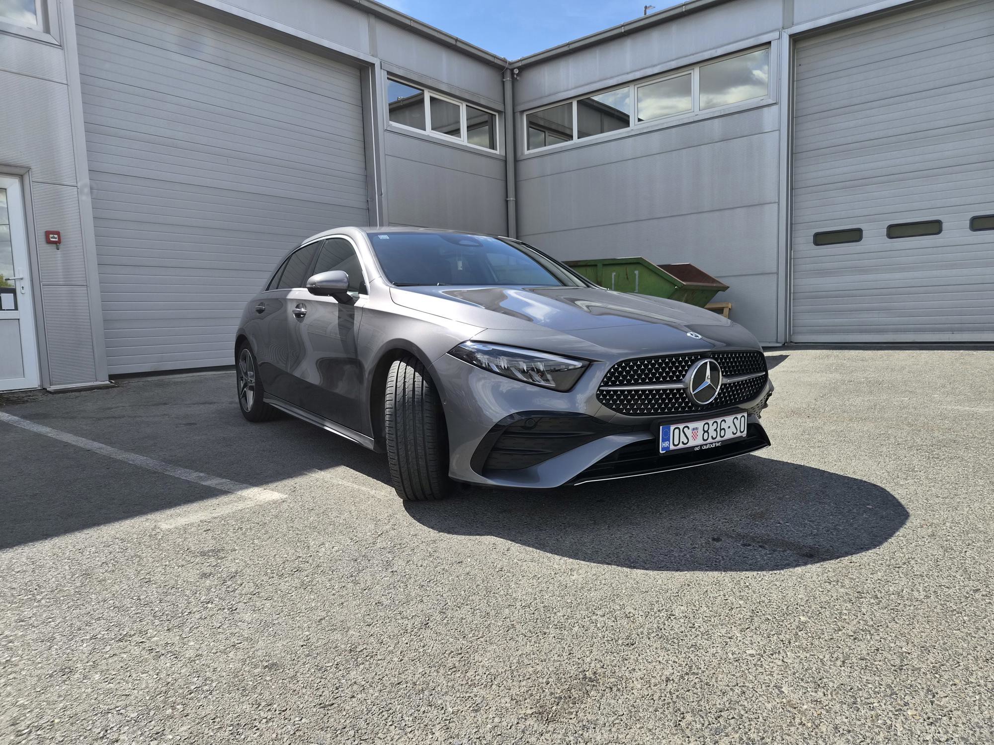 A klasa redizajn 2023g, 220d, 140kw, reg 4mj 2027g, nove zimske gume bridgestone , servisna, fotografija 2