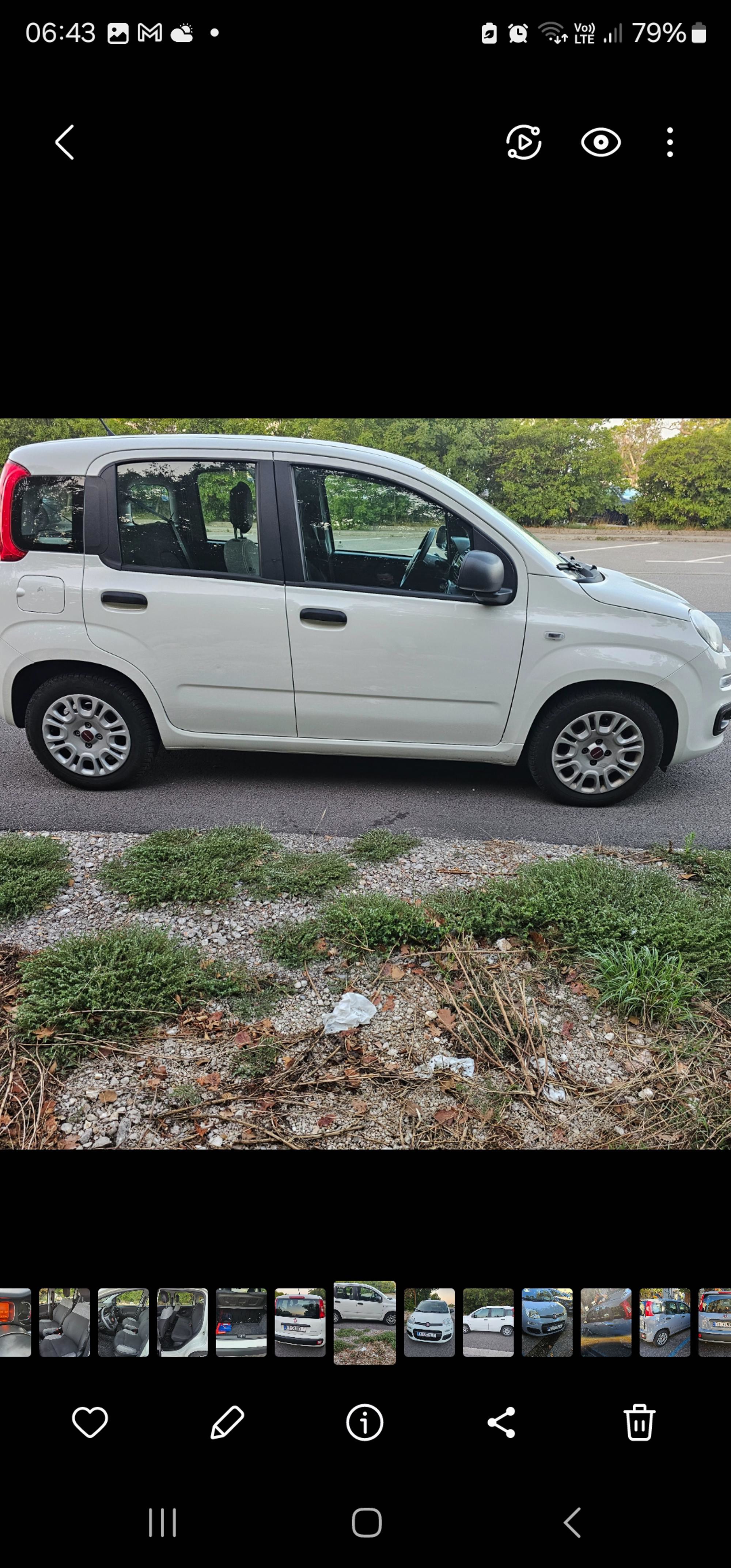 Fiat Panda Hybrid 1.0 67000 km2022.g 8200eura, fotografija 4