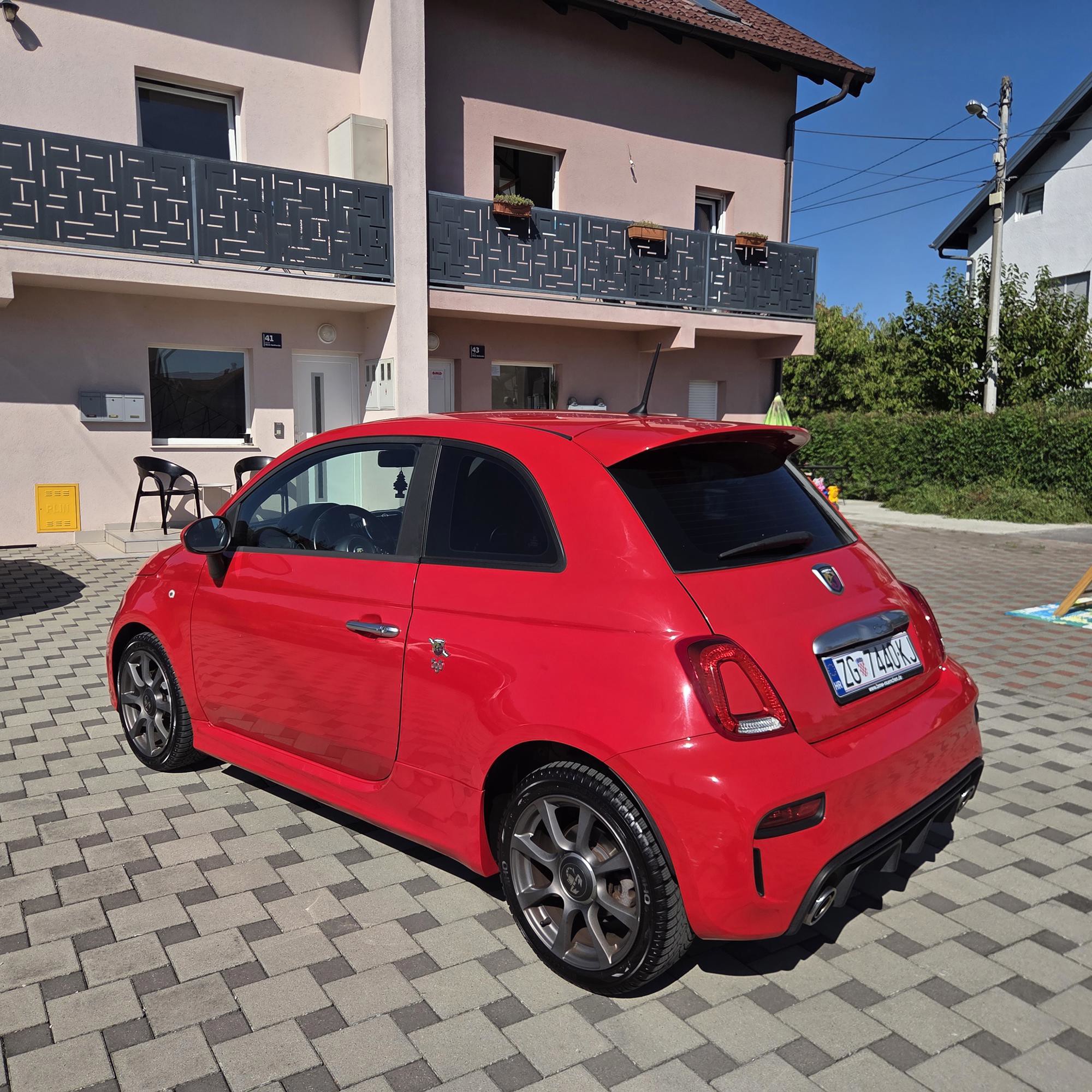 Fiat 500 abarth 595, fotografija 4
