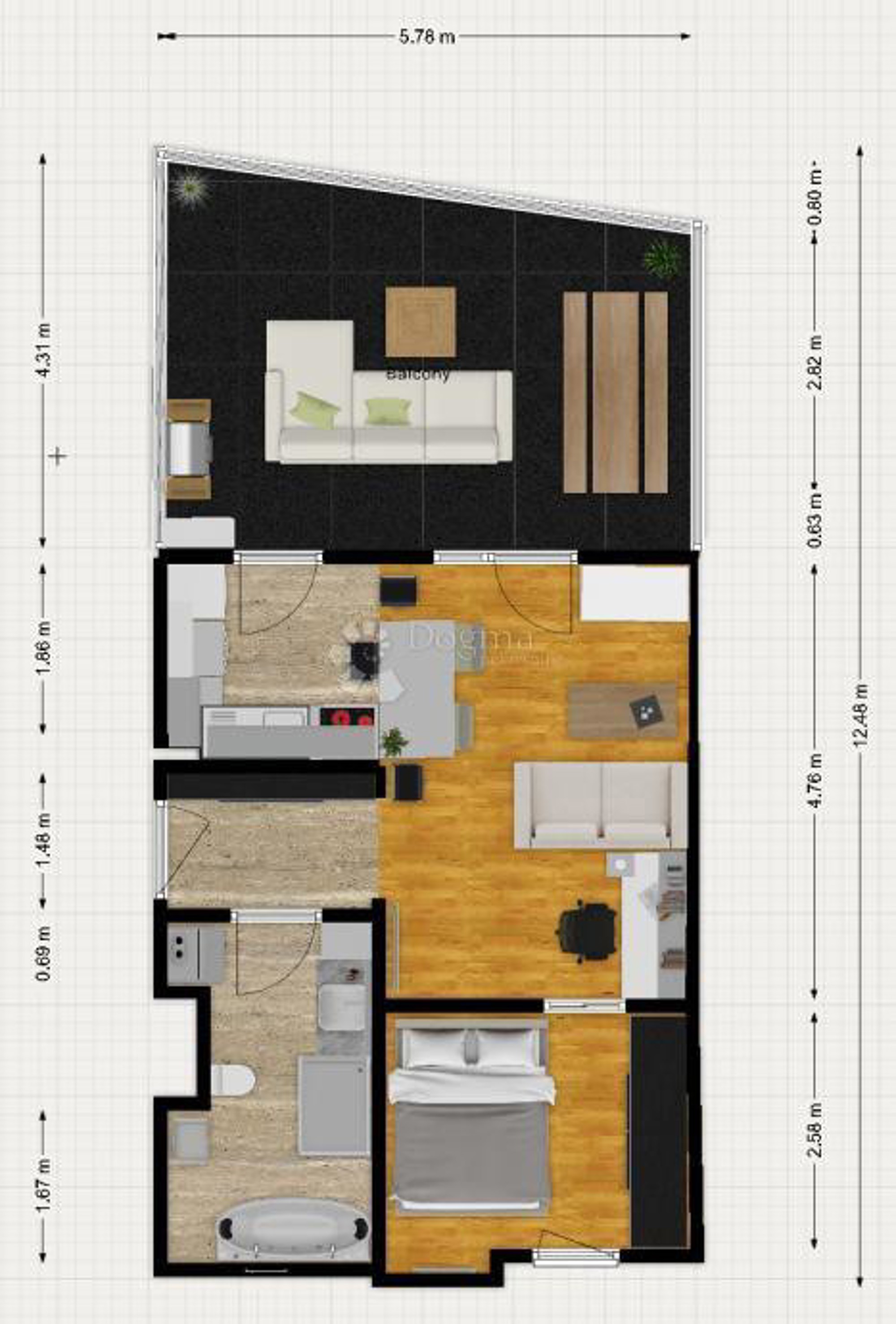 Smart luksuzni penthouse u srcu Samobora — slika 1