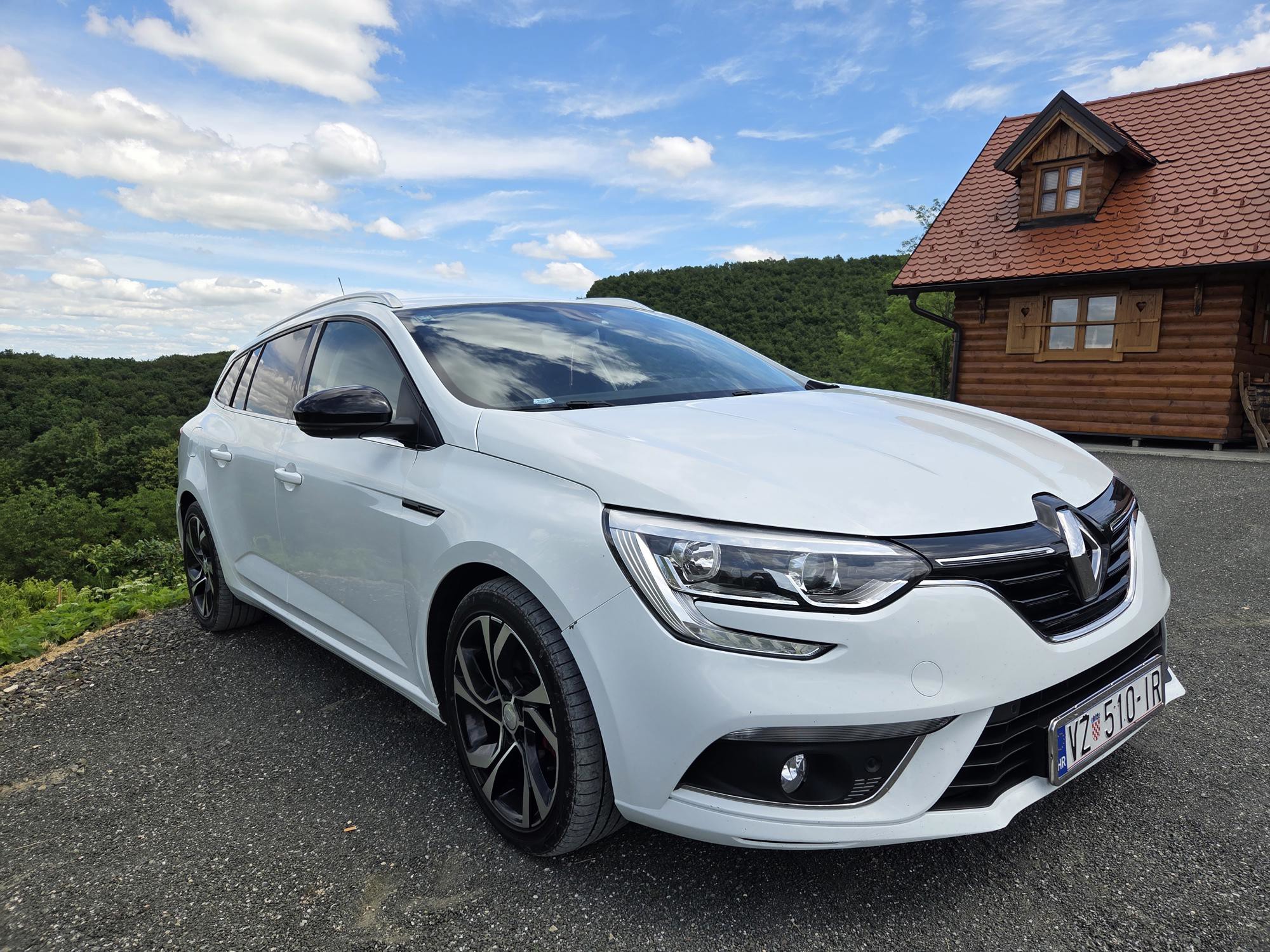 Renault Megane Grandtour 2017./2018.g, 1 vlasnik, alu naplatci, kuka, fotografija 1