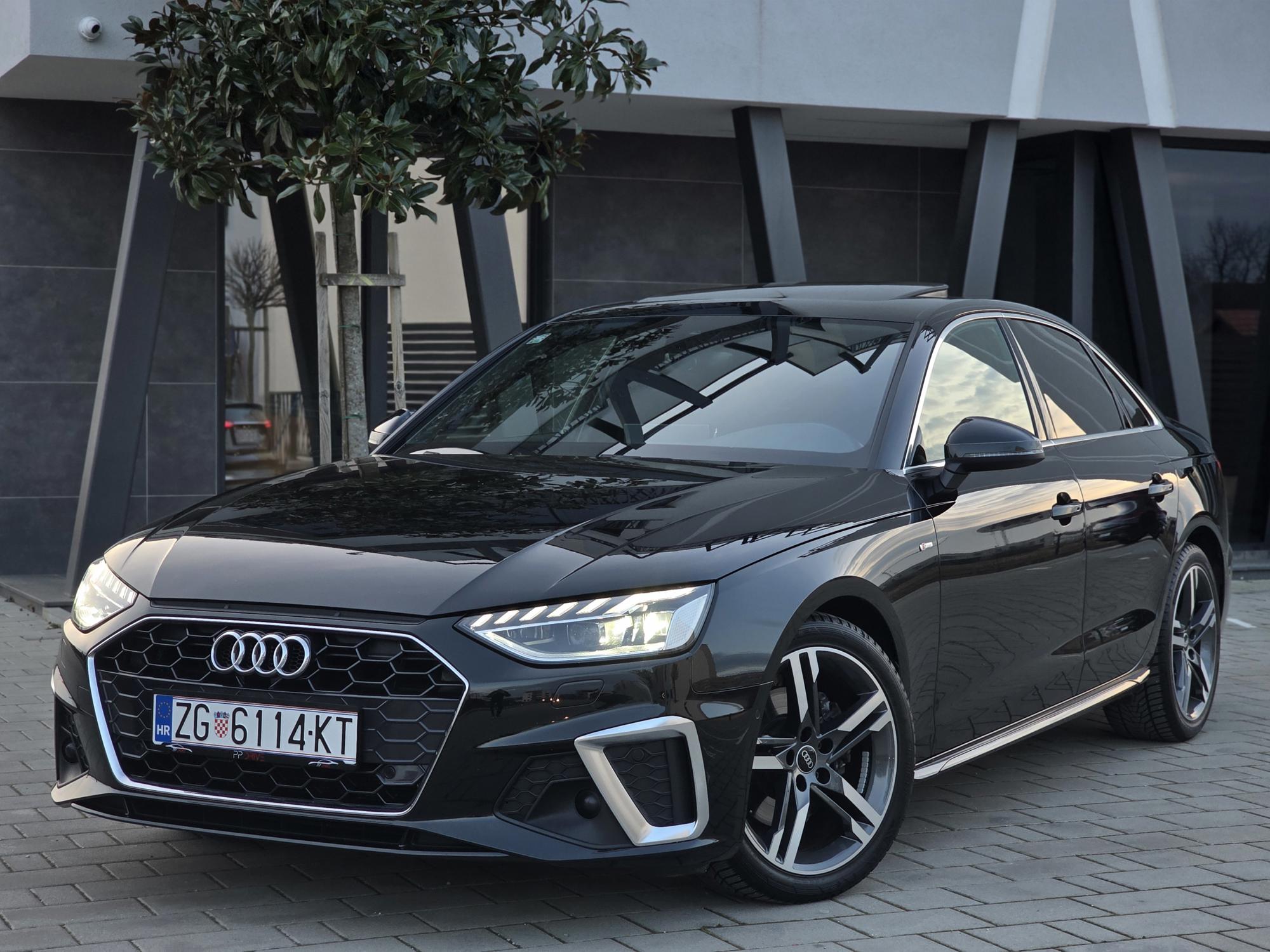 AUDI A4 35 TDI S-LINE, MATRIX, ŠIBER, VIRTUAL, RADAR, 18