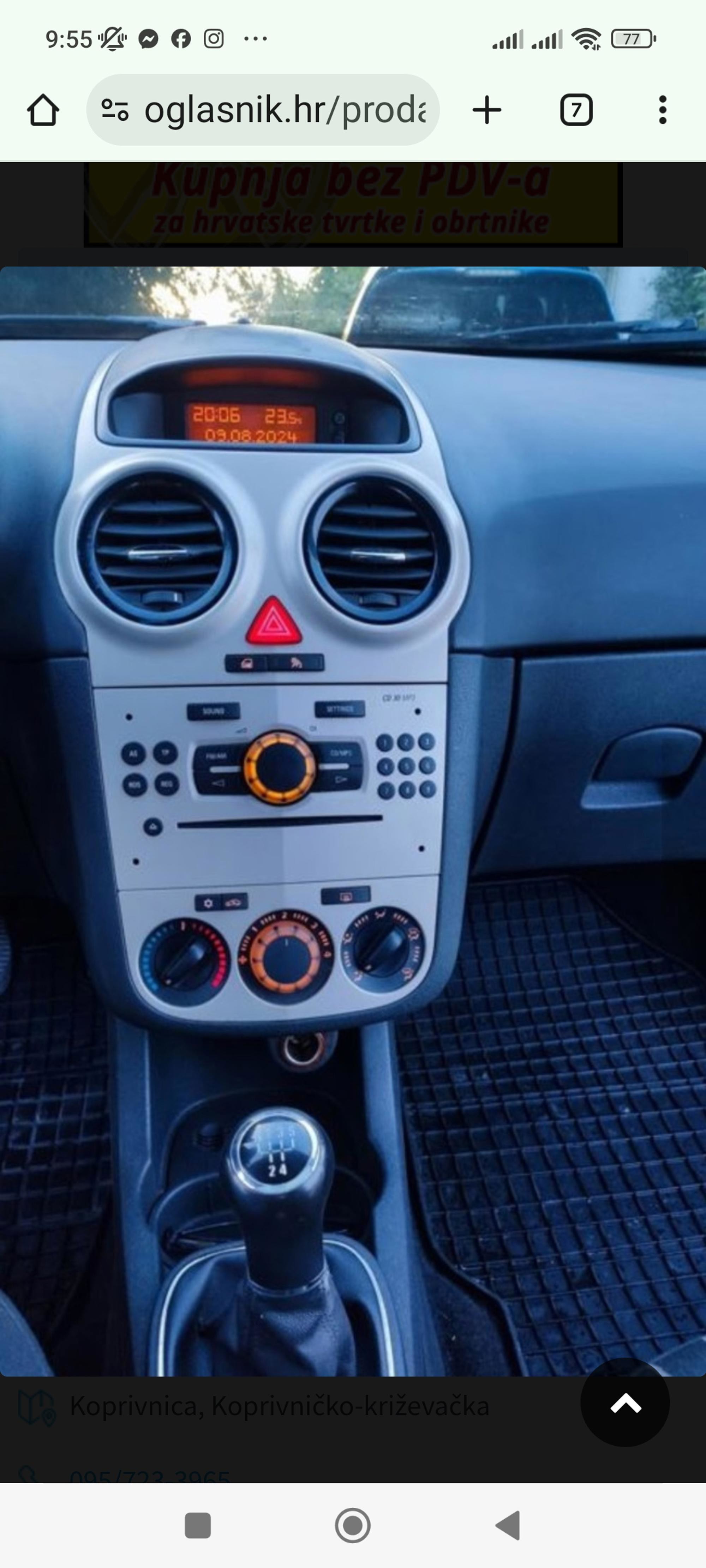 Opel Corsa 1.3 cdti, fotografija 15