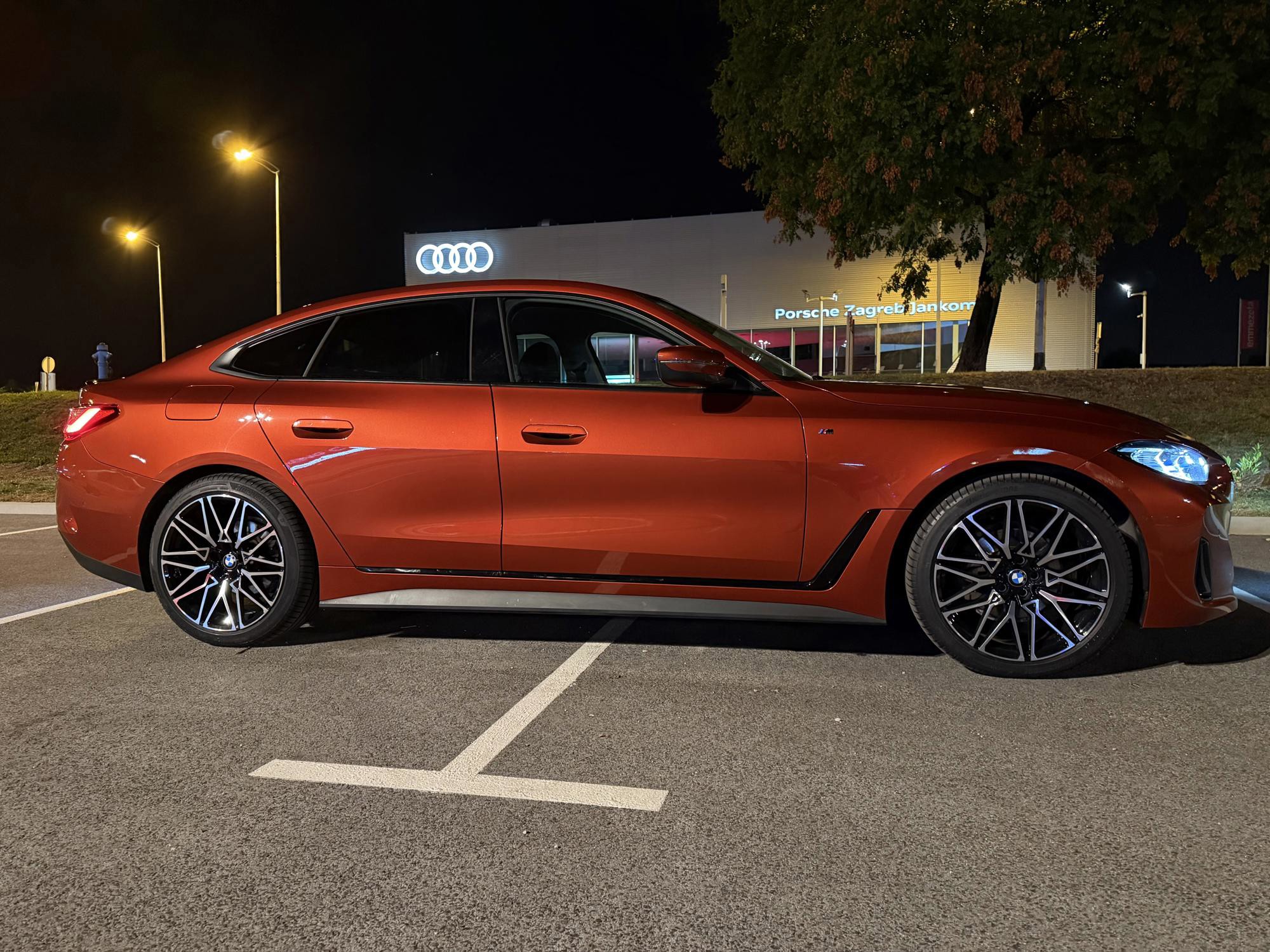BMW 4 Gran Coupe SPORT 420d automatik 190ks, FULL, VIRTUAL, GRIJANJE VOLANA/SJEDALA, IZUZETNO OČUVAN, pogled izvana - slika 1