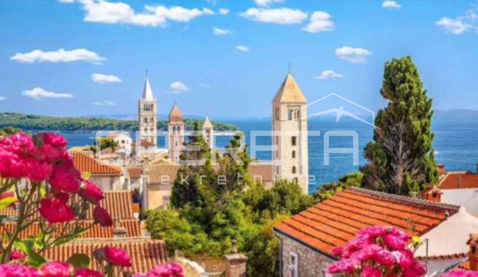Stari Grad Rab Rab, Stari grad, renovirana kamena kuća s terasom | INDEX OGLASI