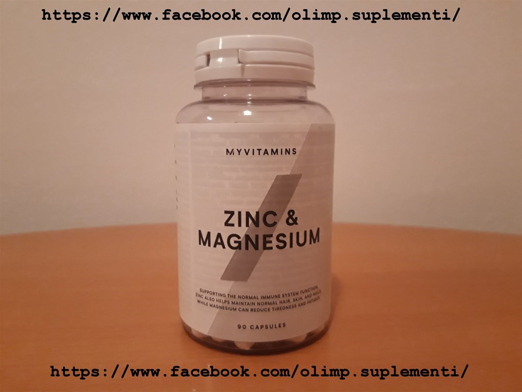 Myprotein Zinc & Magnesium 90 tableta 100kn INDEX OGLASI