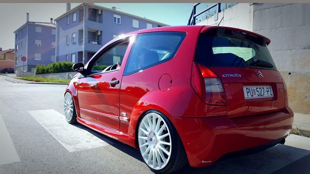 Габариты citroen c2