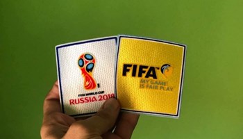 Fifa, Russia 2018 bedž naljepnice za dres