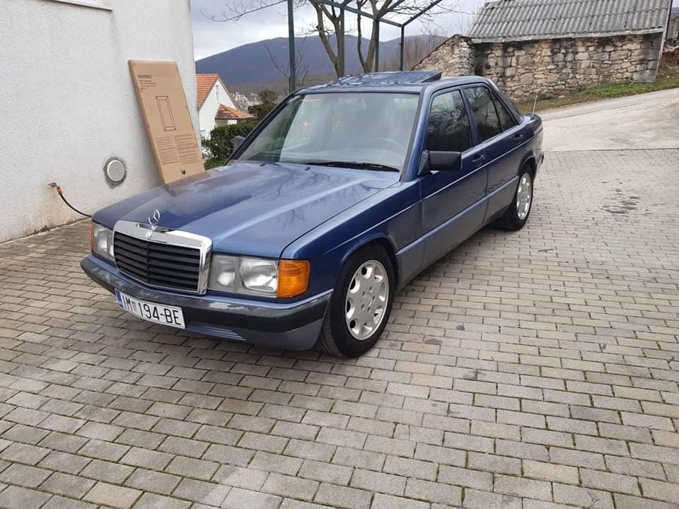 Чертеж мерседес 190е