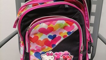 Školska torba, školski ruksak Hello Kitty, na kotačima - od 6. godine