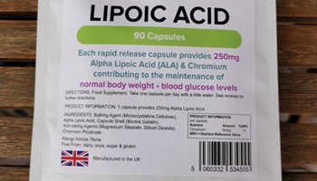 ALA Alfa LIipoična Kiselina 90 tableta 250 mg NOVO