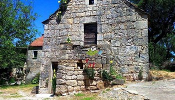 Istra, Kanfanar, stara kamena kuća, 1200m2 okućnice, kompletna infr...