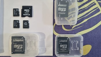 Kingston microSD i SD memorijske kartice 2GB 1GB 512MB 16MB