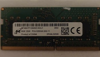 Različite DDR4 soDIMM 8GB memorije na prodaju!