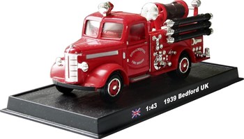 Vatrogasno vozilo kamion vatrogasac Bedford - 1939 diecast 1:43