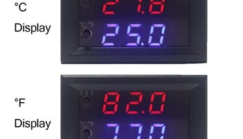 TERMOSTAT MINI LCD DC12V 10A ZA GRIJANJE I HLAĐENJE OD -50°C DO 110°C