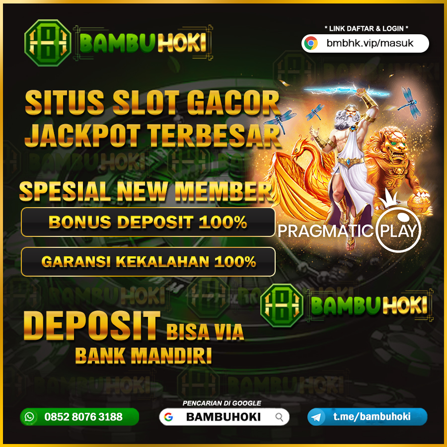 BAMBUHOKI: BO Slot Online Deposit GOPAY Paling Gacor SLOT TERBAIK BONUS ...