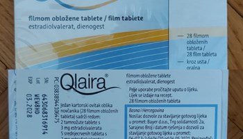 QLAIRA tablete - novo, zapakirano