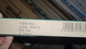 Led tube sylvania F18w/840 590mm cool white 5 eur