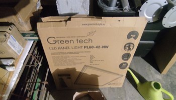 Led panel green tech panel 60x60cm 42w 20eura