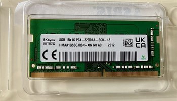 SK Hynix 8GB DDR4 1Rx16 PC4-3200AA-SCO-13