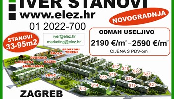 Stan: Zagreb (Sesvetski Kraljevec), 34.33 m2, novogradnja (prodaja)