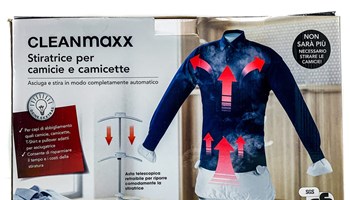 CLEANMAXX 1800W - Uređaj za glačanje košulja i hlača na vrući zrak