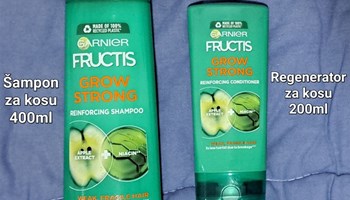 Šampon i regenerator za kosu - Garnier Fructis Grow Strong
