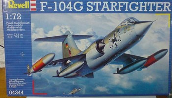 Maketa aviona avion F-104 Starfighter 1/72 1:72 PP