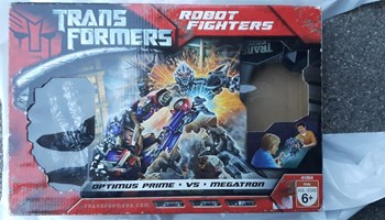 6x Transformers figure + Robot Fighters Optimus Prime vs Megatron komplet